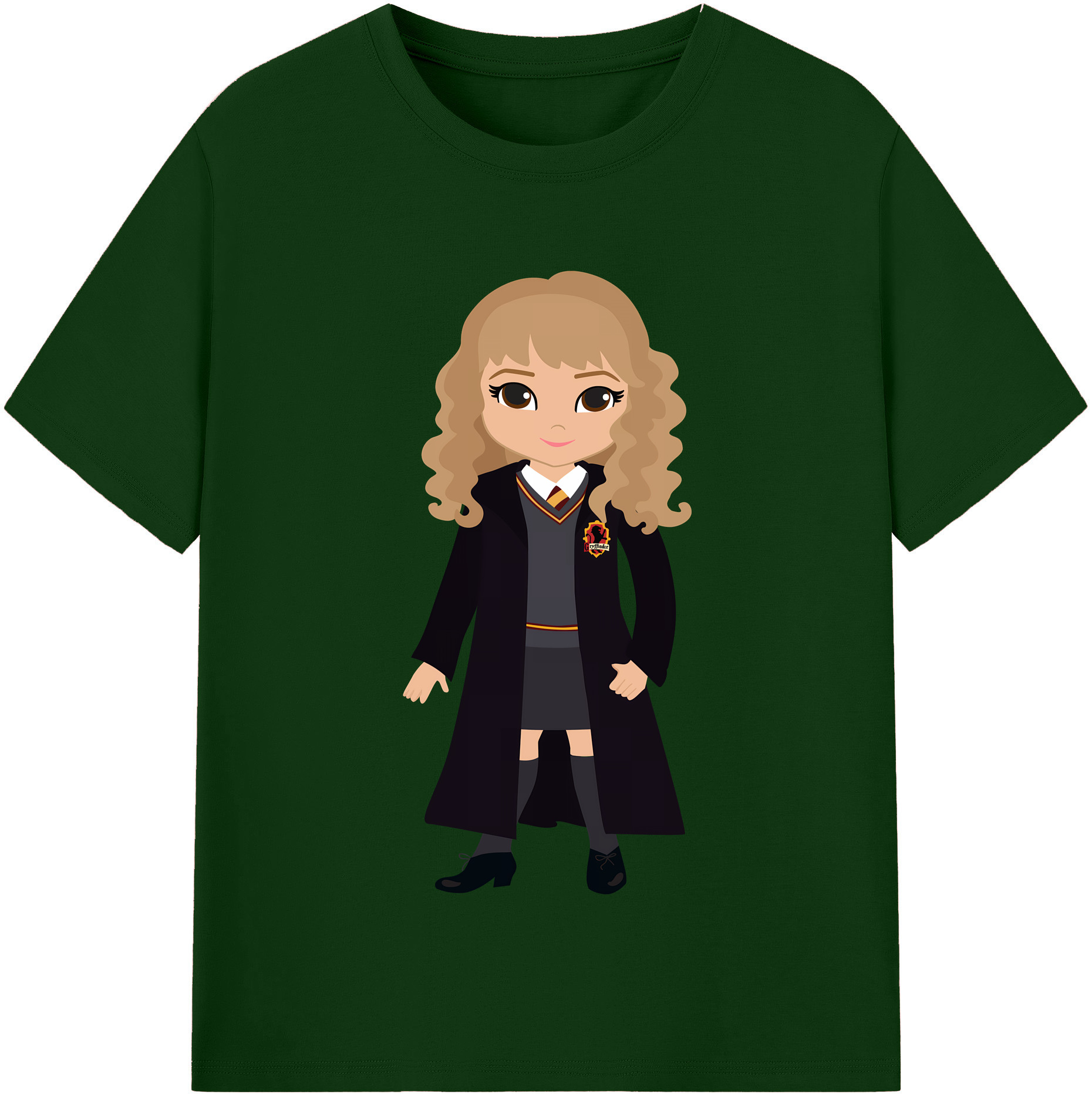 （画像用） Harry Potter ハリー・ポッターシリーズ 綿100％半袖Tシャツ（フロントプリント）